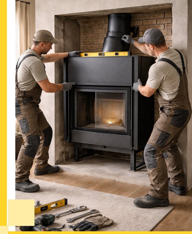 Установка каминных топок в Пыти-Яхах под ключ от 18311 р. | ЭриданПть