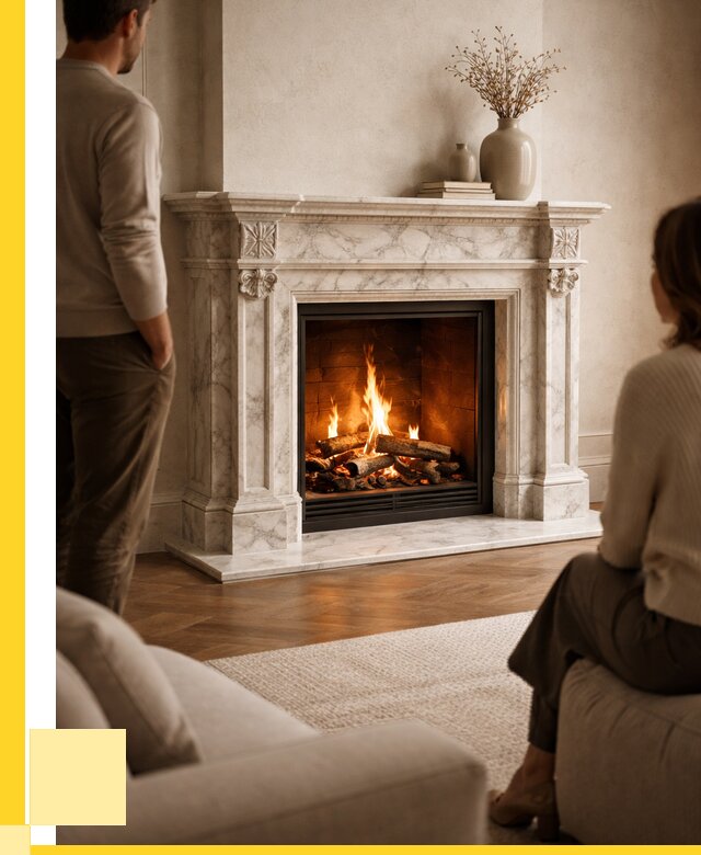 Мраморные камины под ключ в Пыти-Яхах от 254325 р. | ЭриданПть