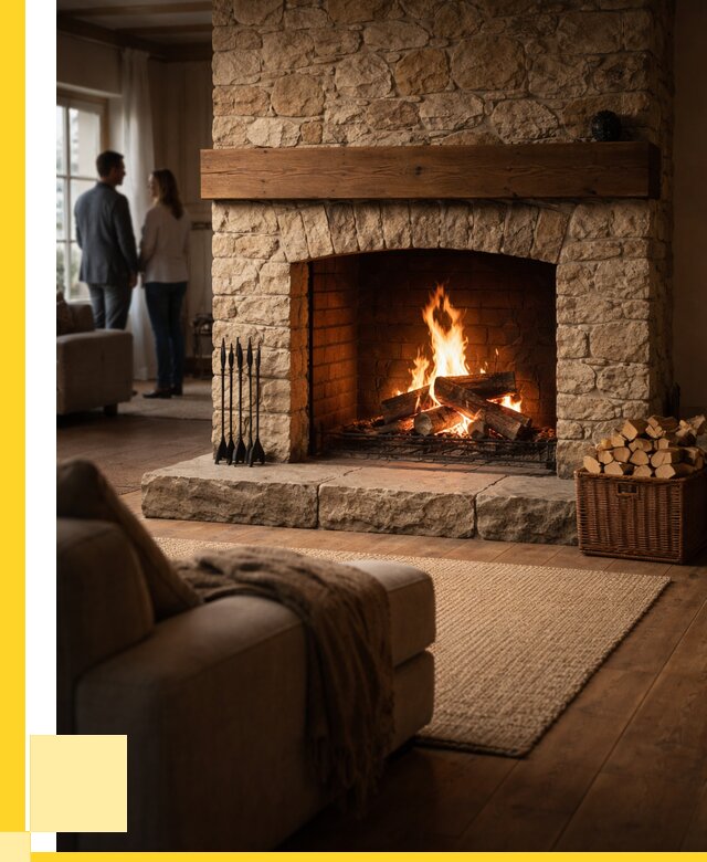 Открытые камины под ключ в Пыти-Яхах от 152595 р. ЭриданПть