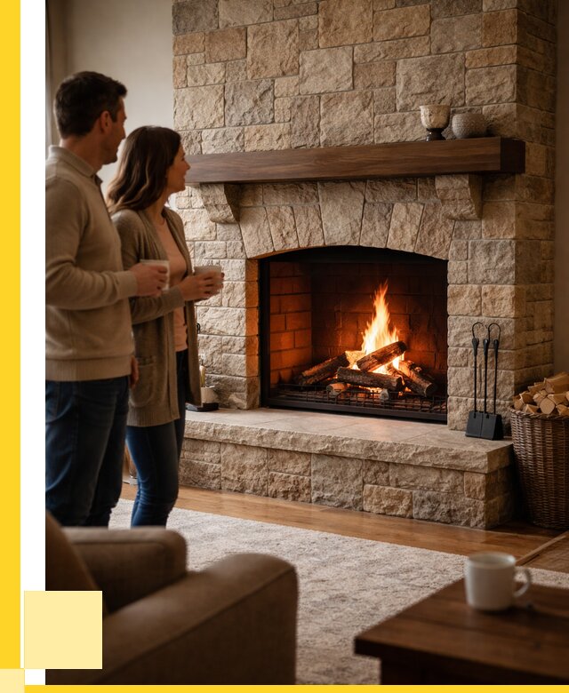 Каменные камины на заказ в Пыти-Яхах от 183114 р. | ЭриданПть