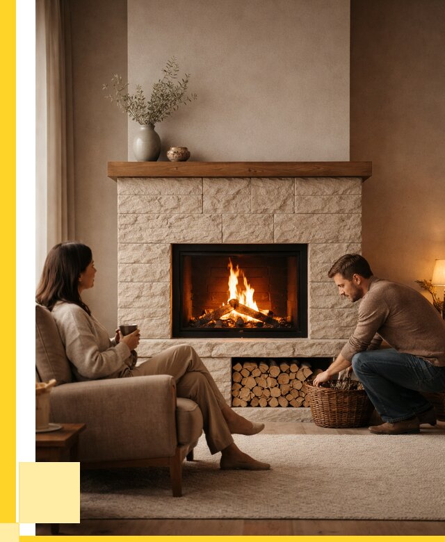 Камины для дома в Пыти-Яхах под ключ от 152595 р. | ЭриданПть