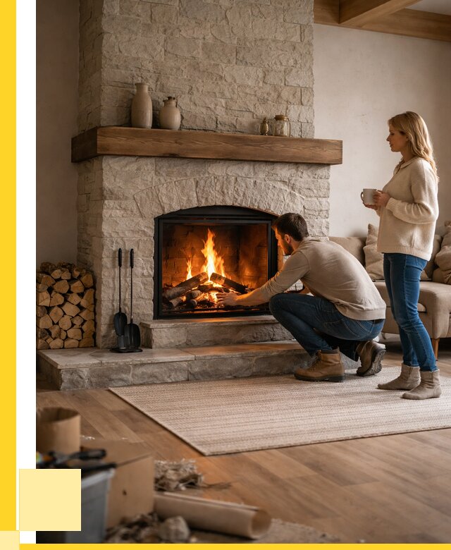 Камины для загородного дома в Пыти-Яхах от 356055 р., ЭриданПть