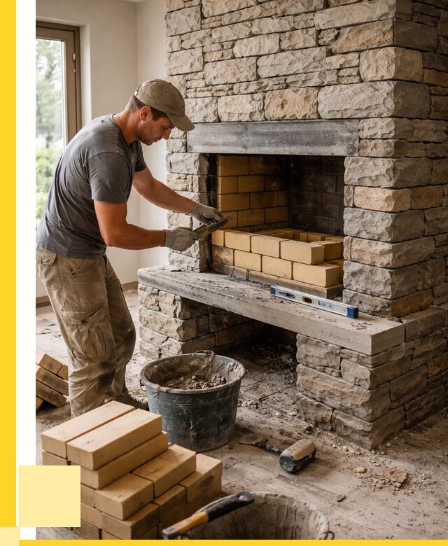 Кладка каминов и камина в Пыти-Яхах от 25433 р. ЭриданПть