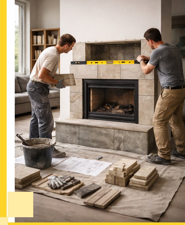 Монтаж каминов и установка в Пыти-Яхах от 45779 р. | ЭриданПть