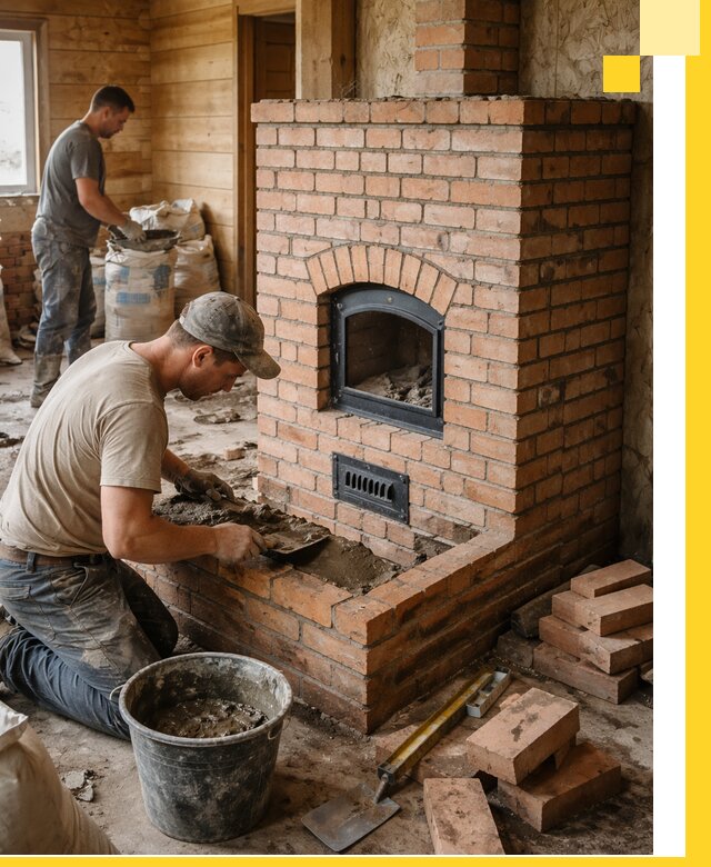 Профессиональное строительство печей в Пыти-Яхах под ключ