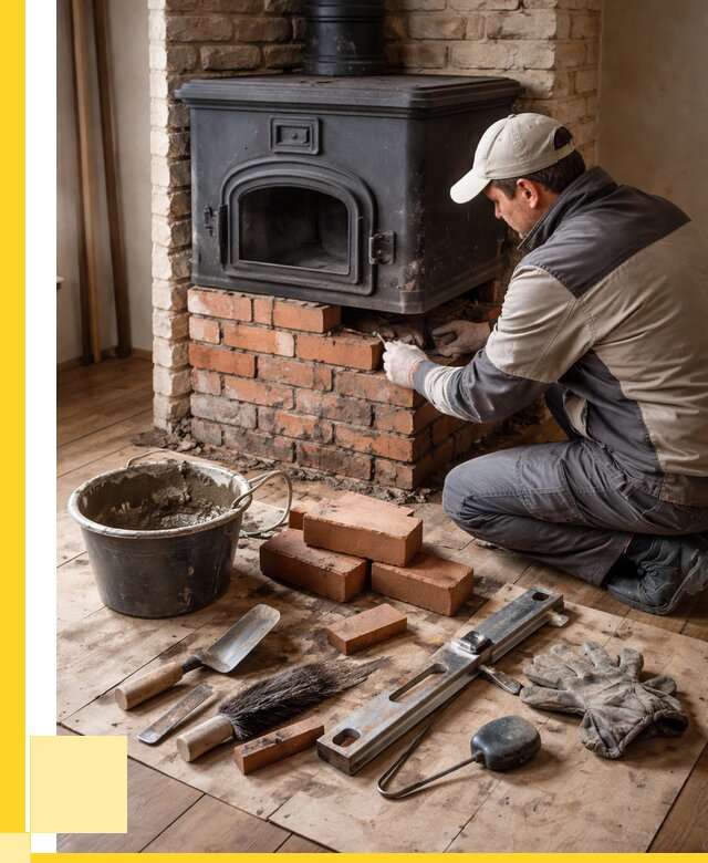 Ремонт печей в Пыти-Яхах от 12208 р., услуги печника ЭриданПть