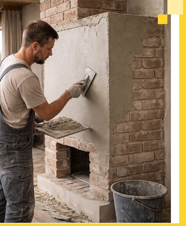 Отделка печей и облицовка каминов в Пыти-Яхах под ключ