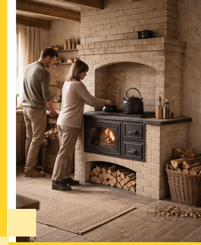 Печи с плитой в Пыти-Яхах от 45779 р. | ЭриданПть — кирпичная печь