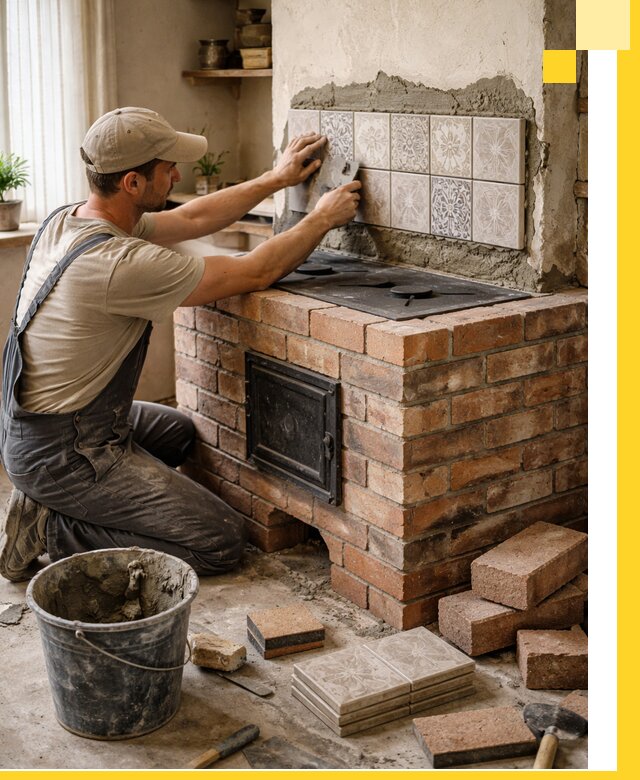 Печи с плитой на заказ монтаж гарантия и сервис в Пыти-Яхах