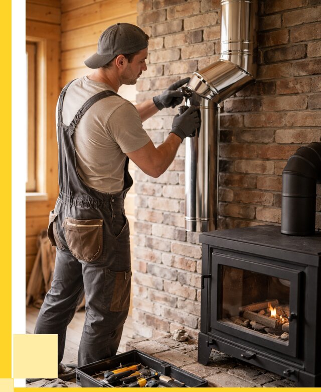 Монтаж дымоходов для печей в Пыти-Яхах от 7630 р. | ЭриданПть