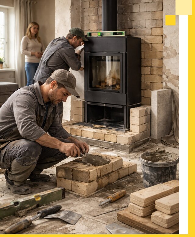 Печи и камины под ключ: проект, установка в Пыти-Яхах