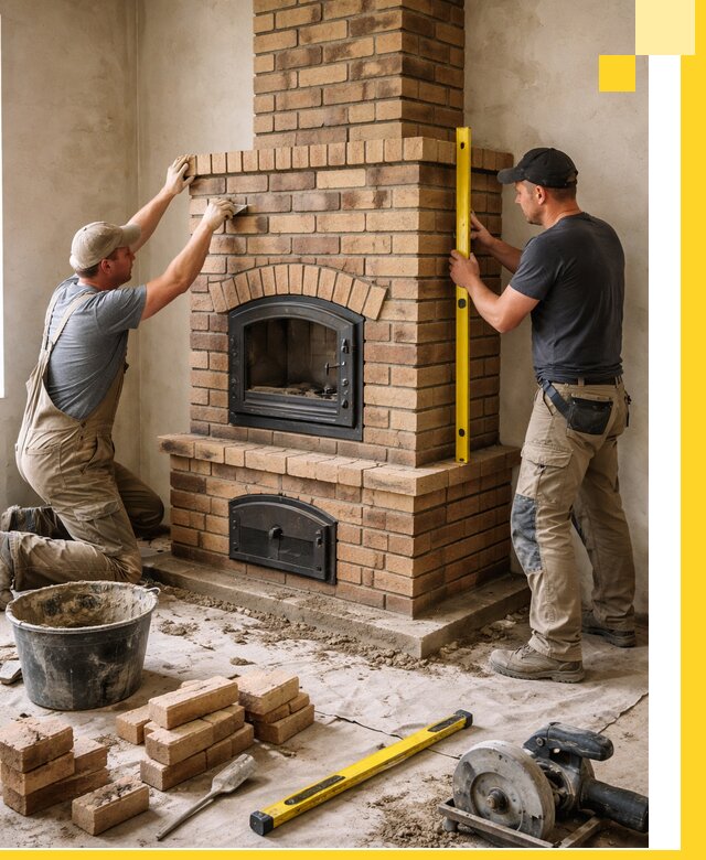 Продажа и установка печей и каминов для дома под ключ в Пыти-Яхах