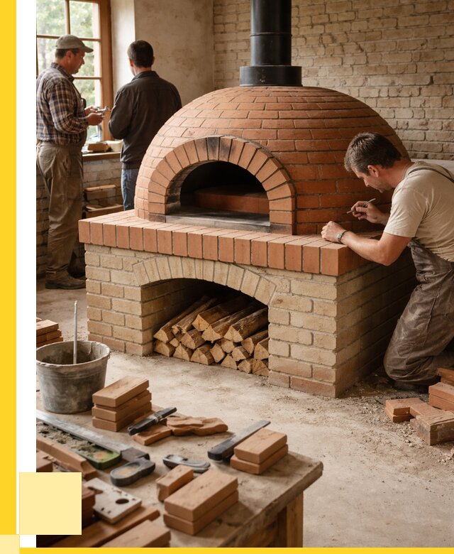 Помпейская печь дровяная для пиццы в Пыти-Яхах | ЭриданПть от 203460 р.