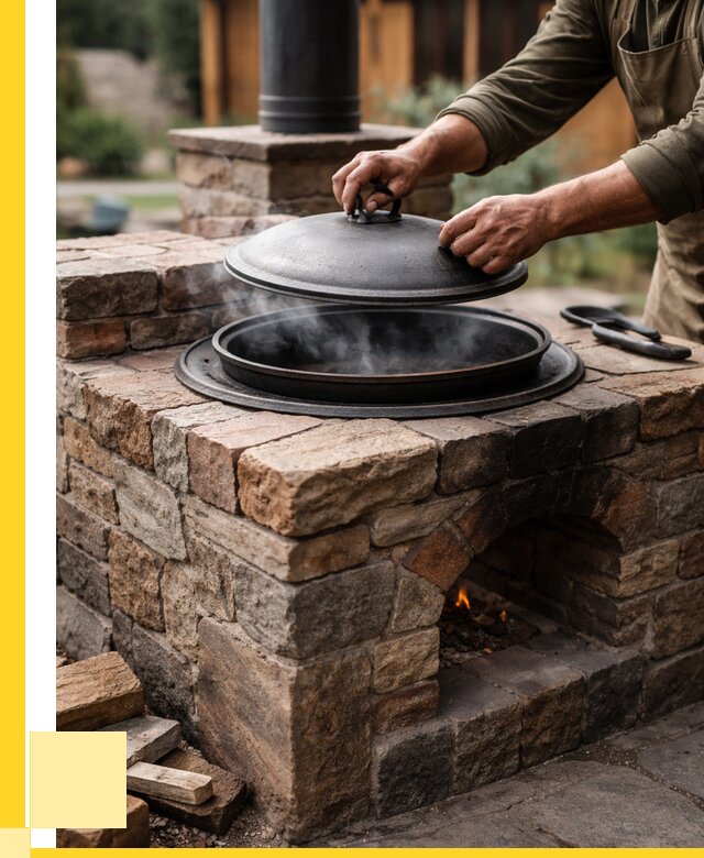 Печи для казана в Пыти-Яхах по цене от 18311 р. | ЭриданПть