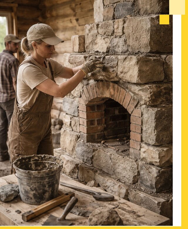 Каменные печи на заказ и монтаж в Пыти-Яхах, долговечные решения