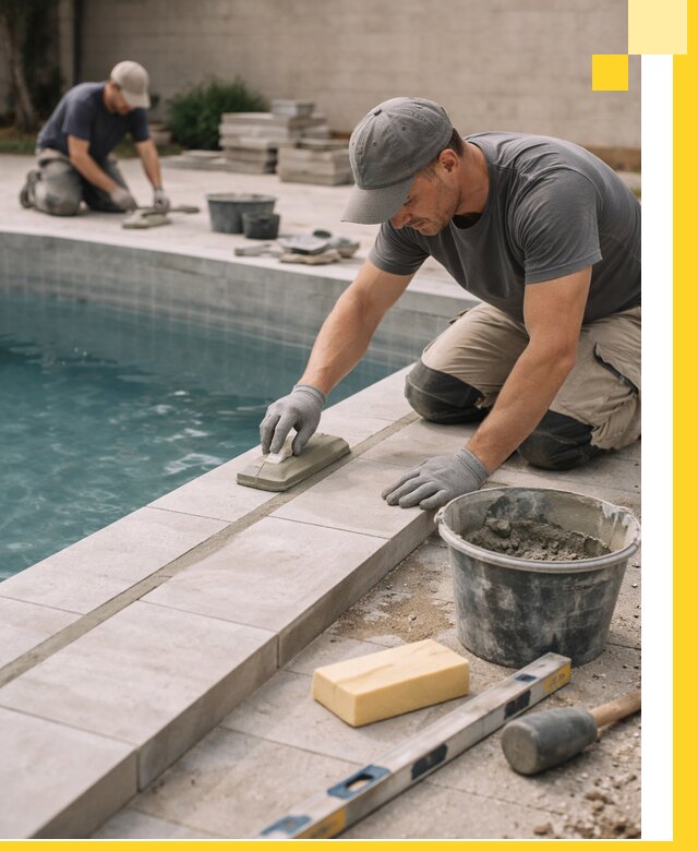 Отделка бассейнов в Пыти-Яхах: декоративная отделка и гидроизоляция