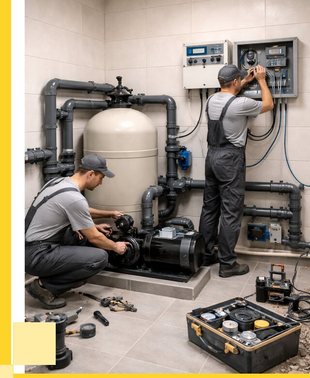 Монтаж оборудования для бассейнов в Пыти-Яхах от 40692 р. | ЭриданПть