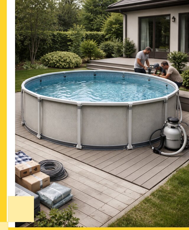 Купить каркасные бассейны в Пыти-Яхах от 45779 р. | ЭриданПть