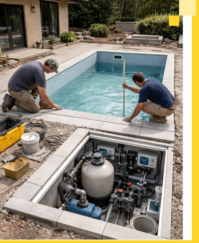 Строительство качественных домашних бассейнов под ключ в Пыти-Яхах