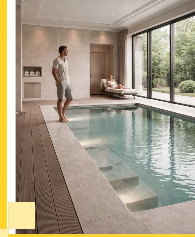 Бассейны в коттедже под ключ в Пыти-Яхах от 1220760 р. | ЭриданПть