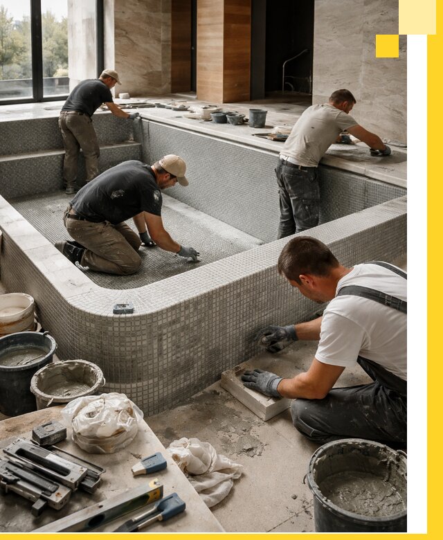 Строительство и установка СПА бассейнов под ключ в Пыти-Яхах