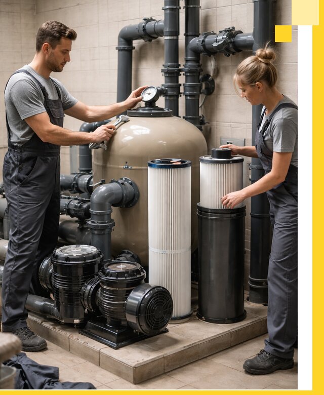 Фильтры и системы фильтрации для бассейнов в Пыти-Яхах