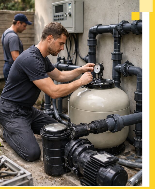 Поставка и монтаж фильтровального оборудования для бассейнов в Пыти-Яхах