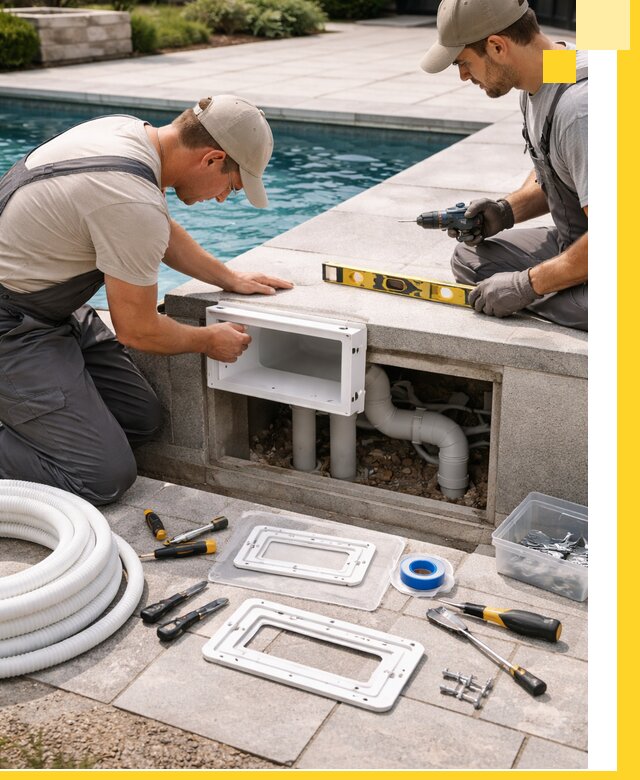 Поставка и установка скиммеров для бассейнов в Пыти-Яхах