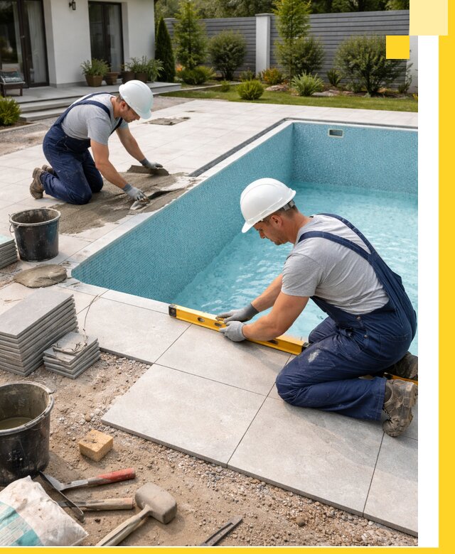 Строительство и монтаж плавательных бассейнов под ключ в Пыти-Яхах