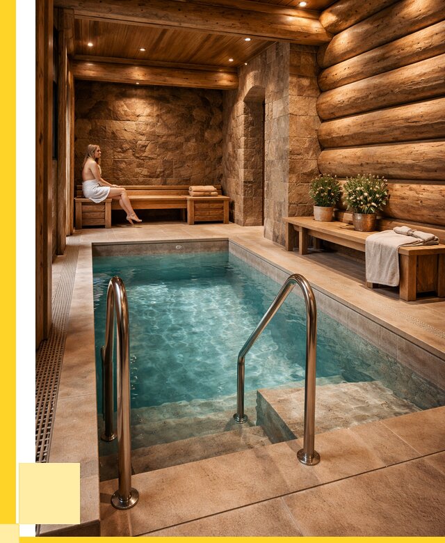 Аренда бани с бассейном в Пыти-Яхах от 1525950 р. | ЭриданПть