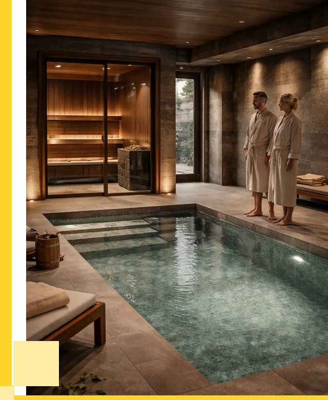 Сауна с большим бассейном в Пыти-Яхах от 1220760 р. ЭриданПть