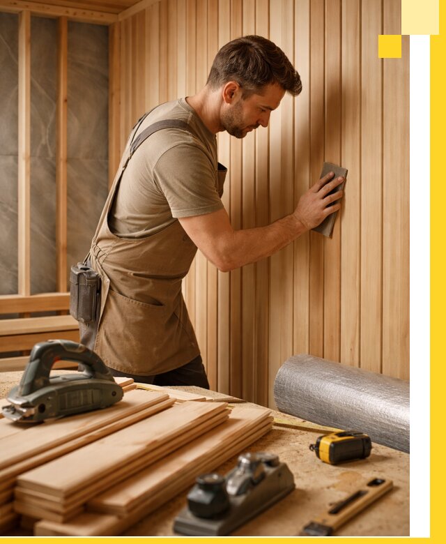 Профессиональная отделка саун и парных под ключ в Пыти-Яхах