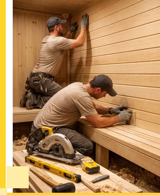 Обшивка саун вагонкой в Пыти-Яхах от 2543 р. | ЭриданПть