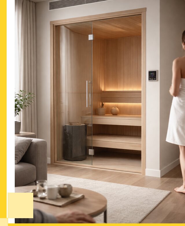 Сауна в квартире под ключ в Пыти-Яхах от 122076 р. ЭриданПть