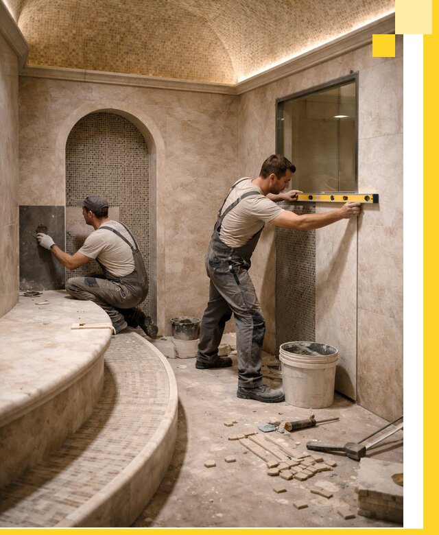 Проектирование и строительство саун с хамамом под ключ в Пыти-Яхах