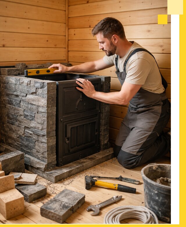 Производство и установка печей для саун под ключ в Пыти-Яхах