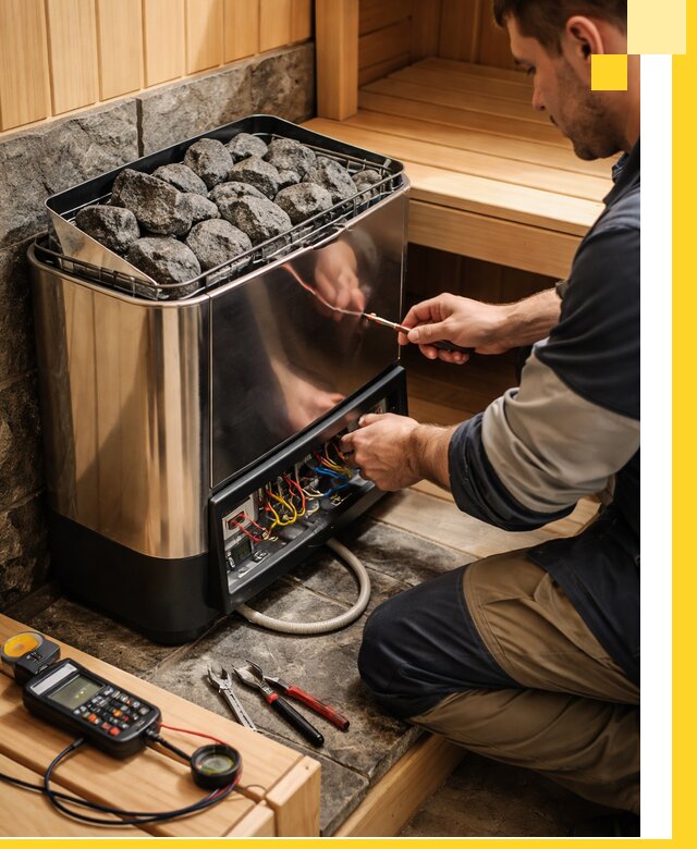 Продажа и установка электрокаменок для саун в Пыти-Яхах