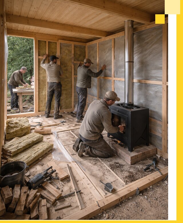 Профессиональный монтаж бань под ключ в Пыти-Яхах для дома