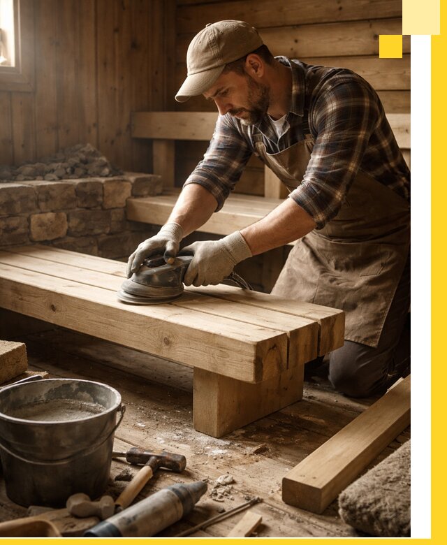 Ремонт бань под ключ в Пыти-Яхах с гарантией качества и сроков