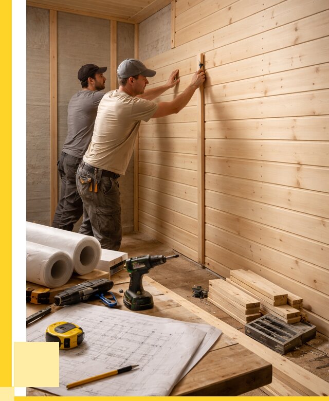 Обшивка бани вагонкой в Пыти-Яхах от 1221 р., ЭриданПть