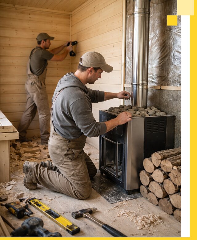 Строительство деревянных бань под ключ в Пыти-Яхах проекты и монтаж