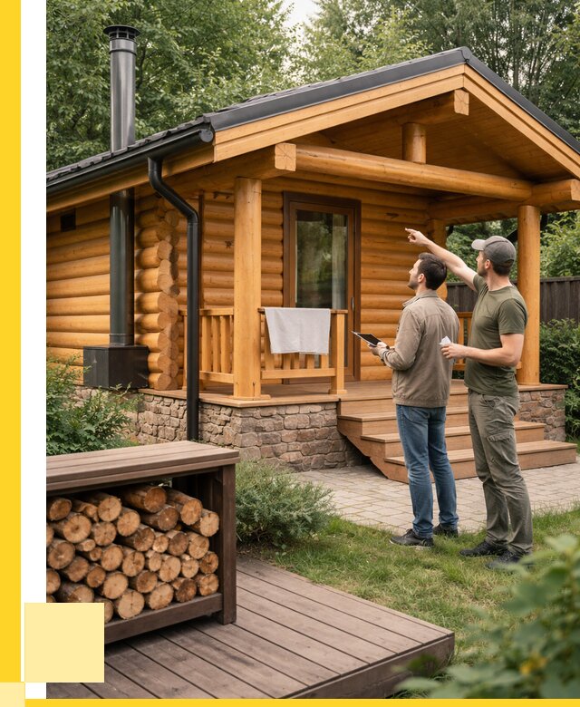 Бани для дачи под ключ в Пыти-Яхах от 254325 р. | ЭриданПть