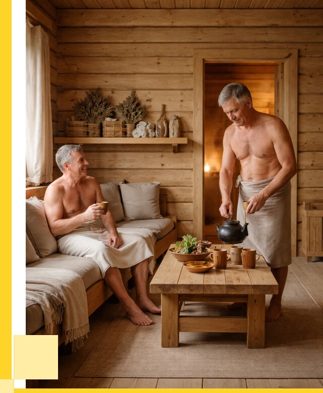 Бани с комнатой отдыха под ключ в Пыти-Яхах от 457785 р. | ЭриданПть