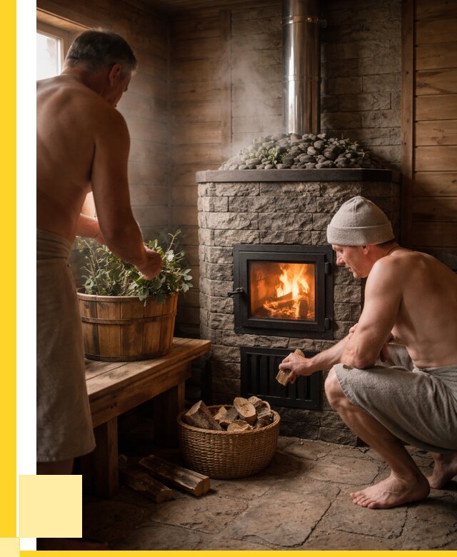 Банные печи под ключ в Пыти-Яхах от 45779 р. | ЭриданПть кирпичная