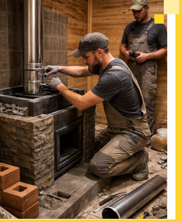 Изготовление и установка банных печей под ключ в Пыти-Яхах