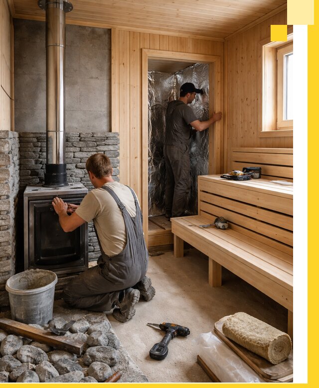 Строительство и изготовление бань под ключ в Пыти-Яхах