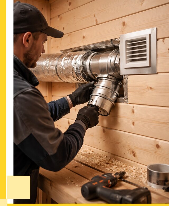 Монтаж вентиляции бани в Пыти-Яхах от 12208 р. | ЭриданПть