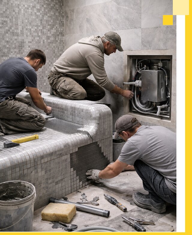 Проекты хамамов под ключ в Пыти-Яхах и дизайн и строительство