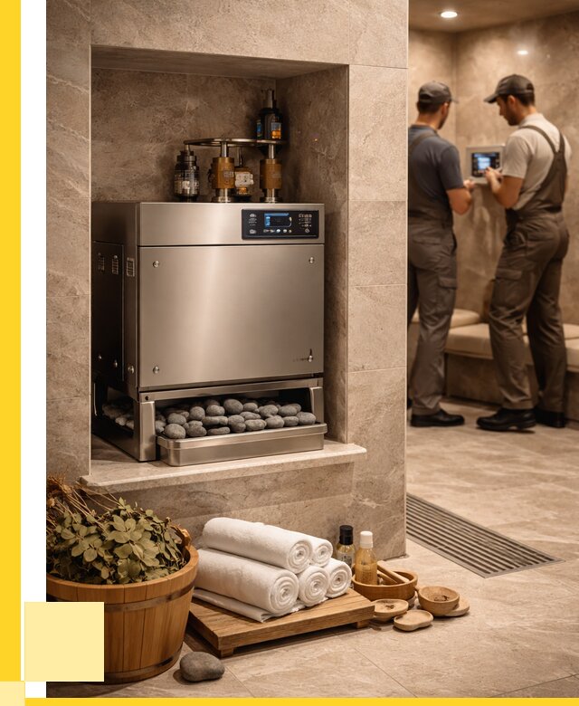 Парогенераторы для хамама в Пыти-Яхах от 76298 р. | ЭриданПть