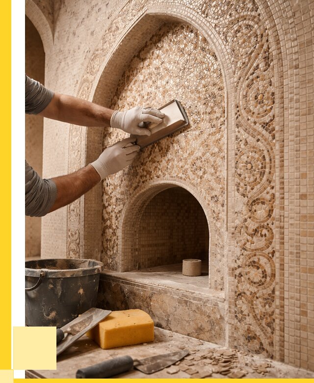 Мозаика для хамама в Пыти-Яхах под ключ от 5087 р. | ЭриданПть